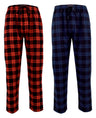 Men's Cotton Super Soft Flannel Plaid Pajama Pants