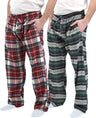 Men's Cotton Super Soft Flannel Plaid Pajama Pants
