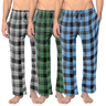 Men's Cotton Super Soft Flannel Plaid Pajama Pants