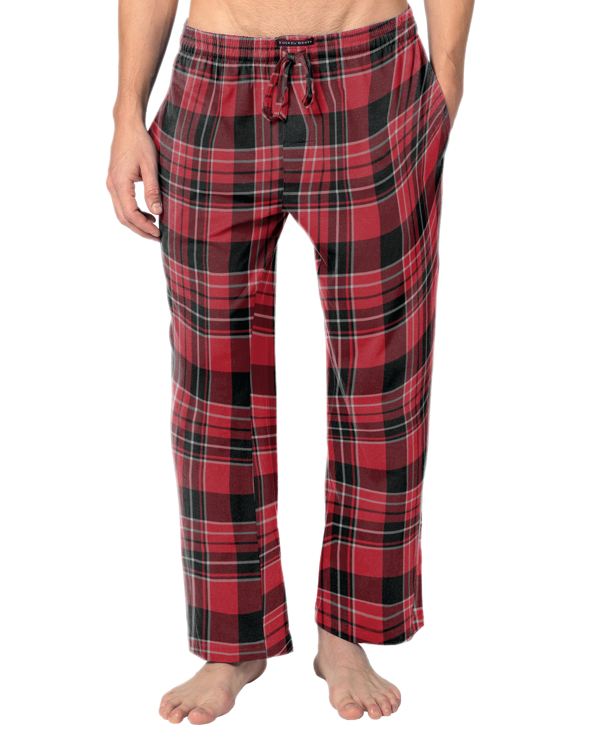 Men's Cotton Super Soft Flannel Plaid Pajama Pants