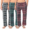 Men's Cotton Super Soft Flannel Plaid Pajama Pants