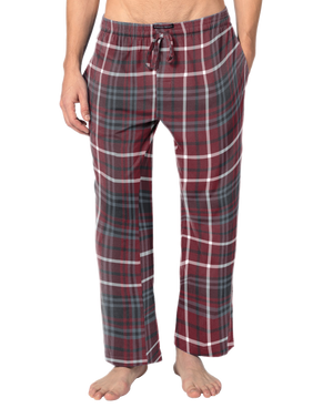 Men's Cotton Super Soft Flannel Plaid Pajama Pants