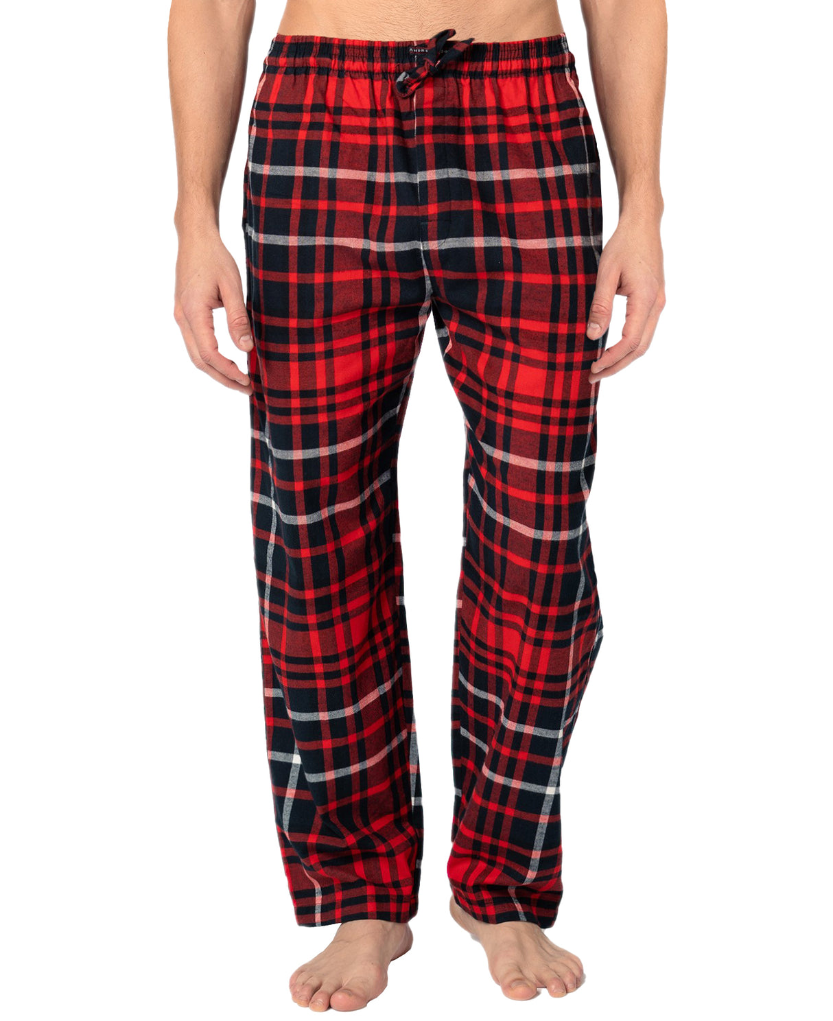 Men's Cotton Super Soft Flannel Plaid Pajama Pants
