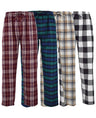 Men's Cotton Super Soft Flannel Plaid Pajama Pants