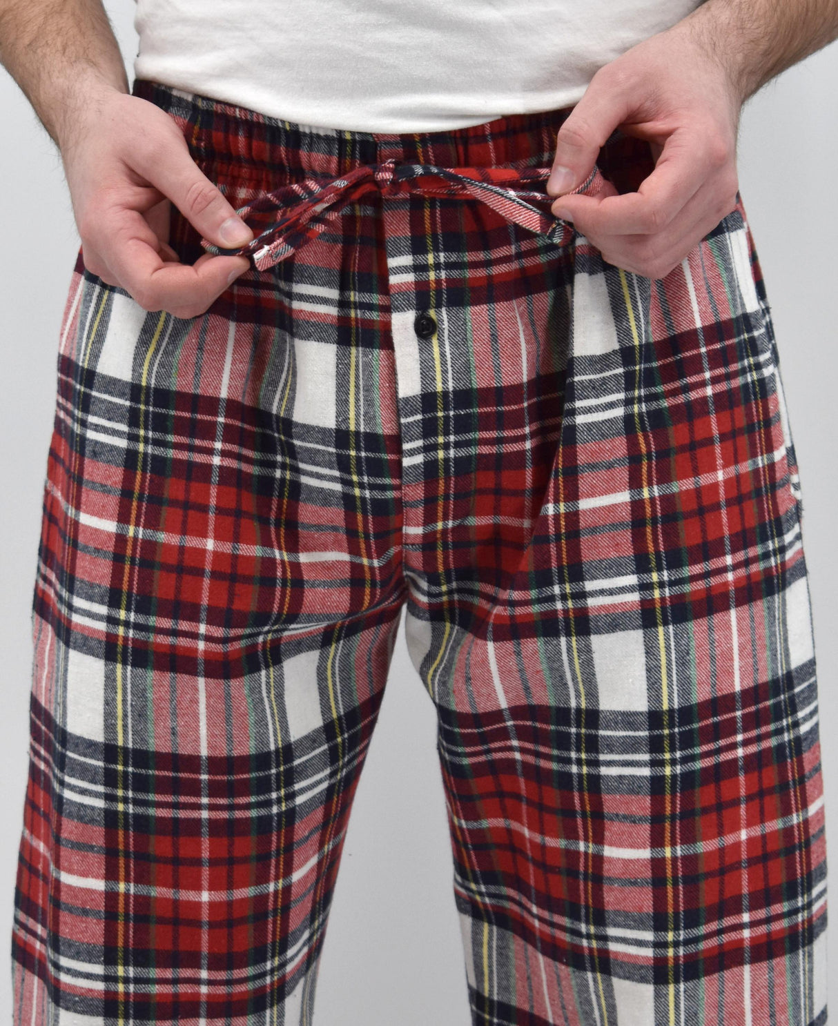 Men's Cotton Super Soft Flannel Plaid Pajama Pants