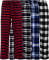 Men's Cotton Super Soft Flannel Plaid Pajama Pants