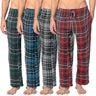 Men's Cotton Super Soft Flannel Plaid Pajama Pants