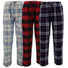 Men's Cotton Super Soft Flannel Plaid Pajama Pants