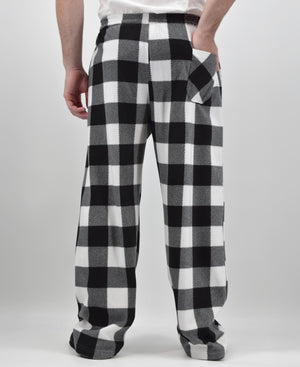 Men's Micro Fleece Plaid Lounge Pants  (Multi-Packs)