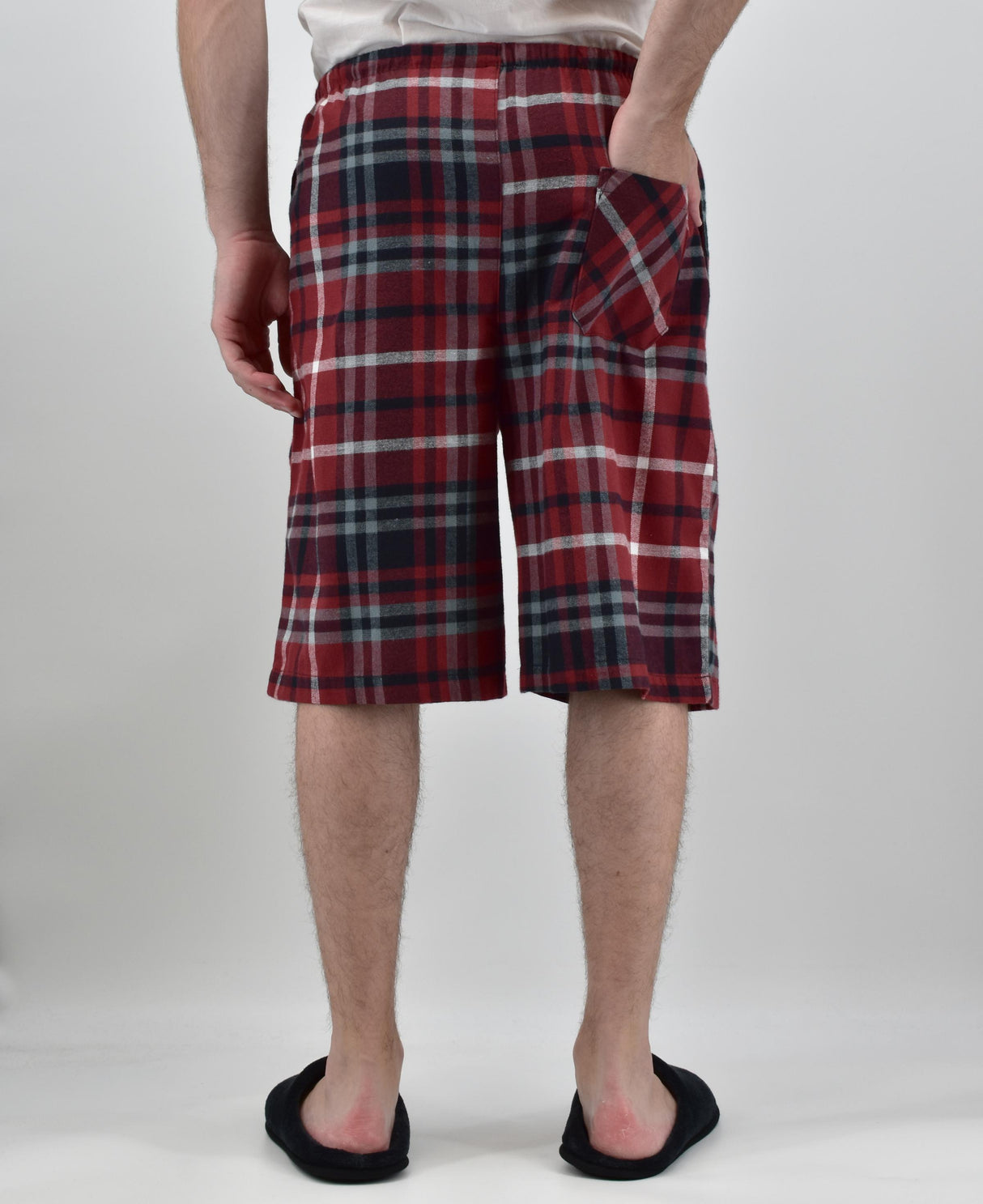 Men's Cotton Flannel Soft Woven Pajama/Lounge Sleep PJ Shorts (MultiPacks)