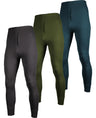 Men's Premium Cotton Base Layer Long Thermal Underwear Pants