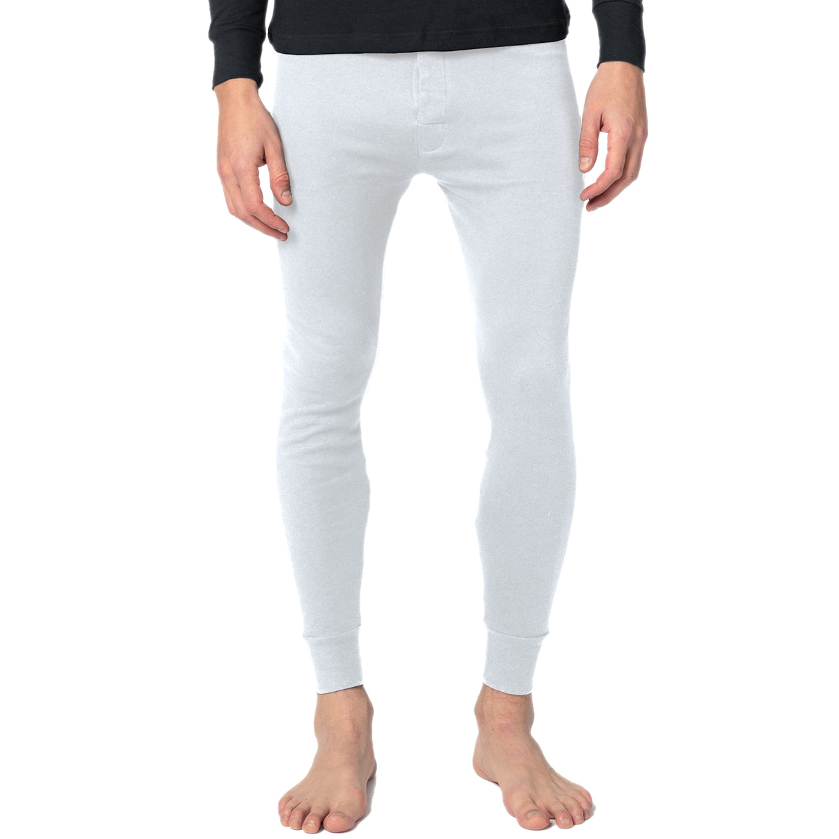 Men's Premium Cotton Base Layer Long Thermal Underwear Pants