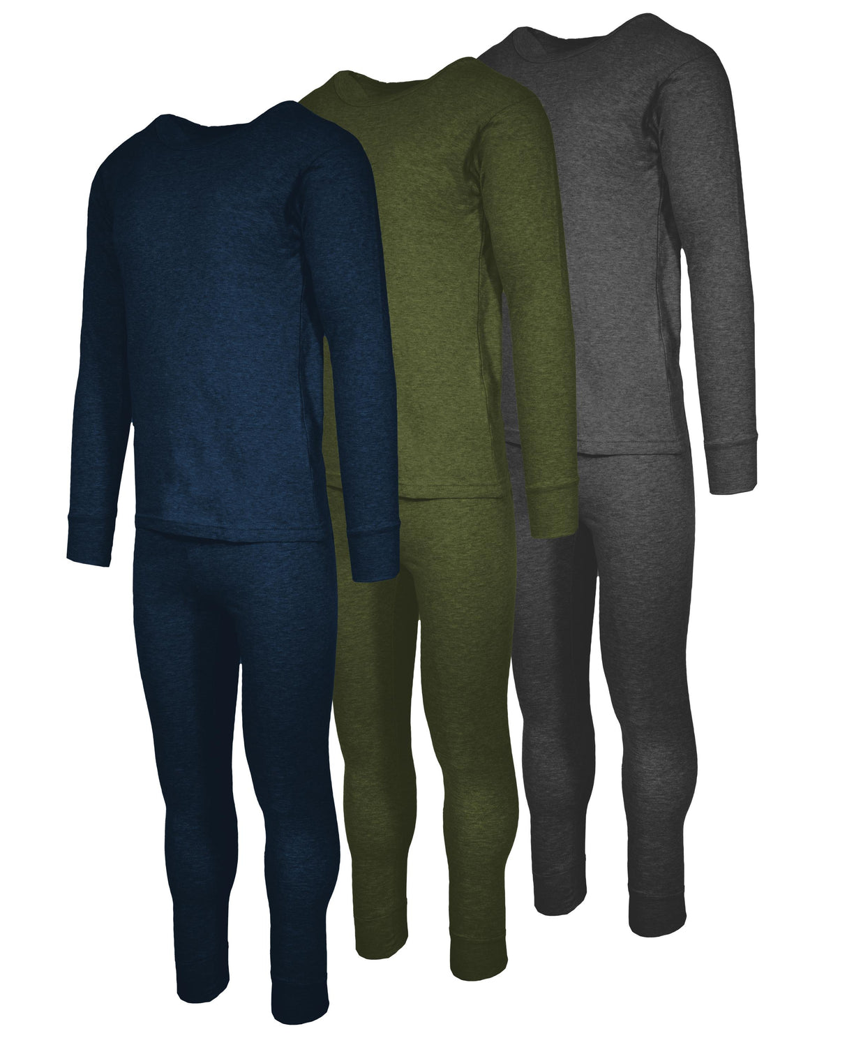 Men's Base Layer Long Sleeve + Long Pant Thermal Underwear Sets