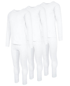 Men's Base Layer Long Sleeve + Long Pant Thermal Underwear Sets