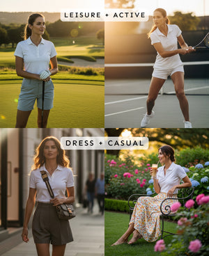 Women's Golf Polo Short Sleeve Shirt