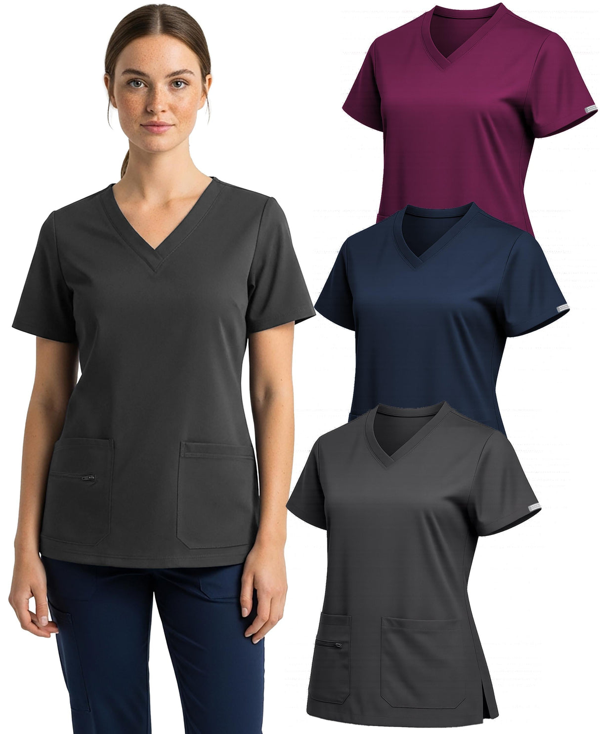 Women's Scrub Top V-Neck