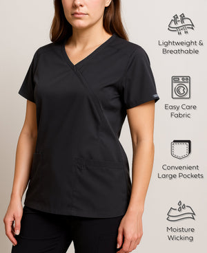 Women's Scrub Top V-Neck