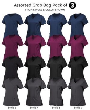 Women's Scrub Top V-Neck