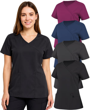 Women's Scrub Top V-Neck