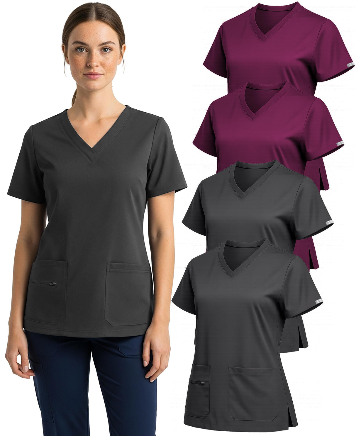Women's Scrub Top V-Neck