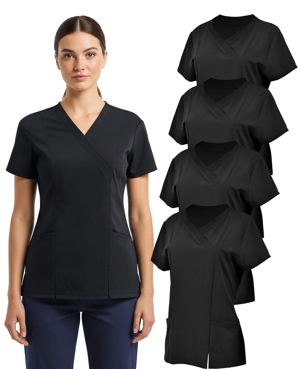 Women's Scrub Top V-Neck