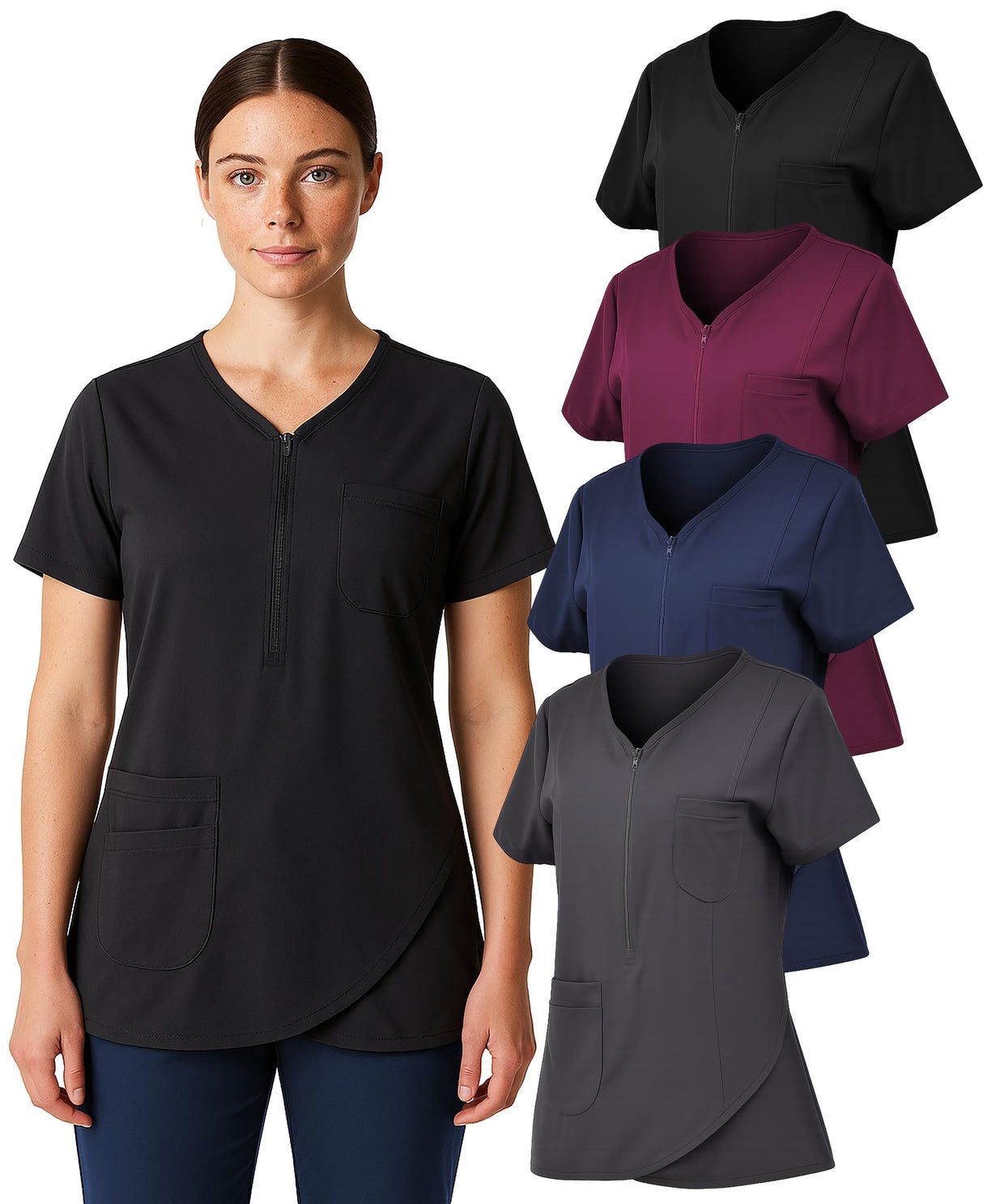 Women's Scrub Top V-Neck