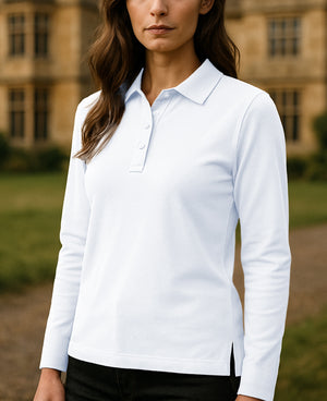 Women's Golf Polo Long Sleeve Polo Shirt