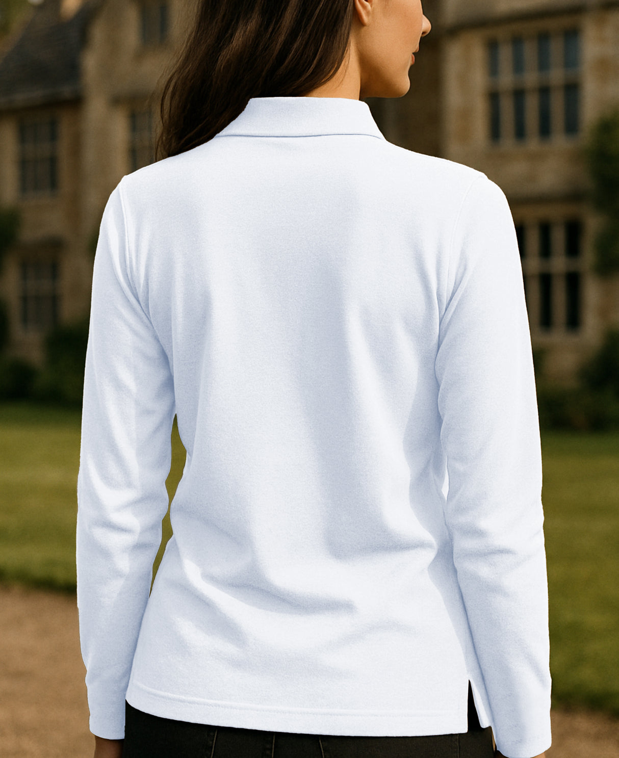 Women's Golf Polo Long Sleeve Polo Shirt