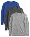 Womens' Long Sleeve 100% Cotton T Shirt All Season Crew Neck Base Layer Tops