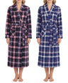 Women's Long Premium  Cotton Flannel Sleep Robe