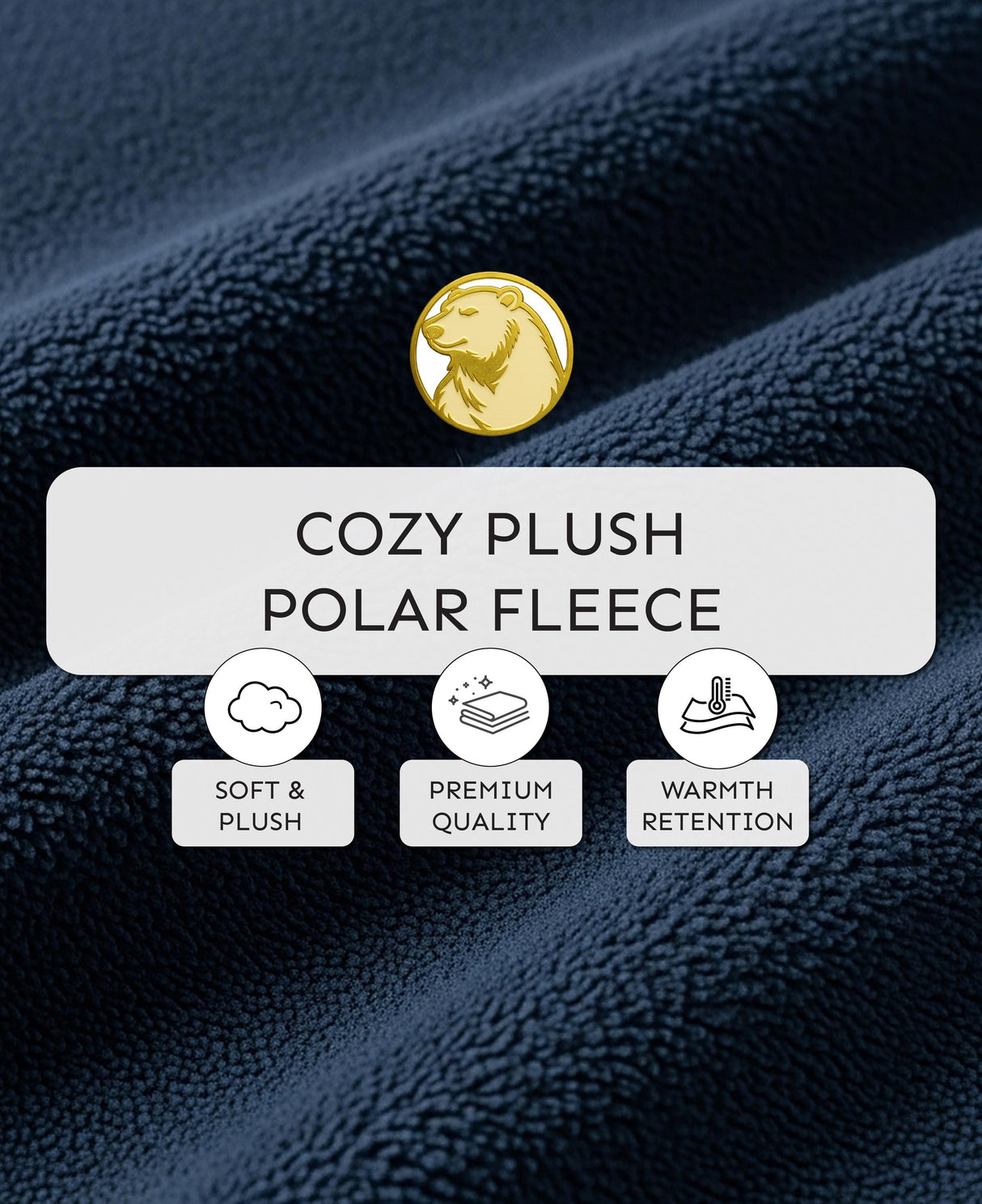 Women's Hooded Plush Fleece Bathrobe