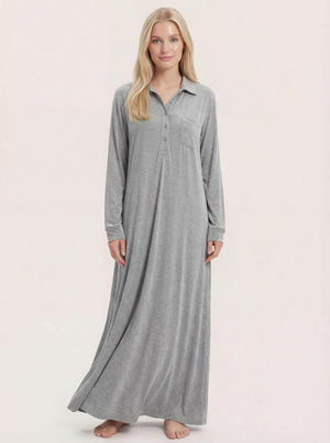 Andrew Scott Women's Cotton Stretch Sleep Nightshirt