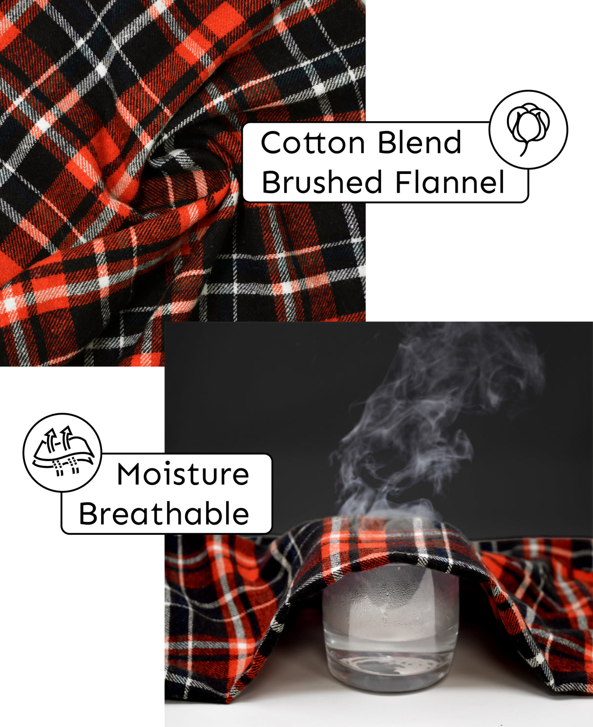 Women's Flannel Lounging Drawstring PJ Sleep Pants