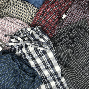 Men's Soft Poplin Woven Pajama & Sleep Jam Cargo Short Lounge Pants